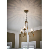 Kichler Chesterlyn 3-Light Vintage Tuscan Traditional Chandelier Item Model #82273