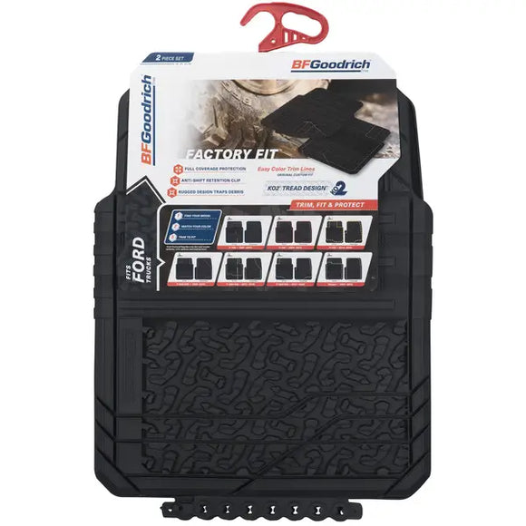 BF Goodrich Black Ford Floor Mat 2 Piece..