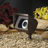 Utilitarian Landscape - LED Wall Wash 3000K in Textured Black..