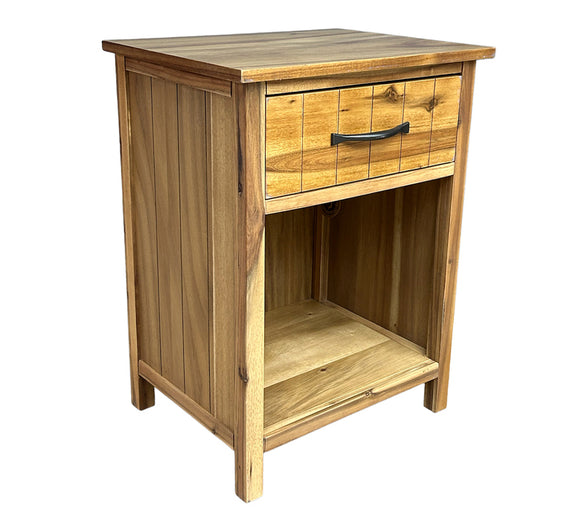 Decor Therapy Cohen 1 Drawer Accent Table Light Wood..