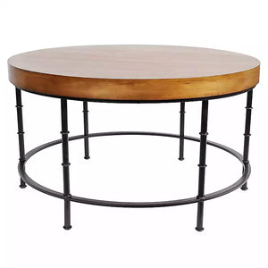 Honey Nut and Bronze Coffee Table..