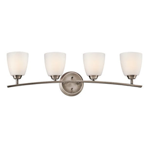 Kichler 45361 Granby 32.71 Wide 4-Bulb Bathroom Lighting Fixture - Grey..