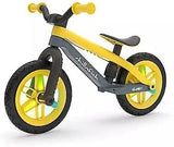 Chillafish BMXie GLOW Lightweight Balance Bike with Light-Up Wheels Yellow