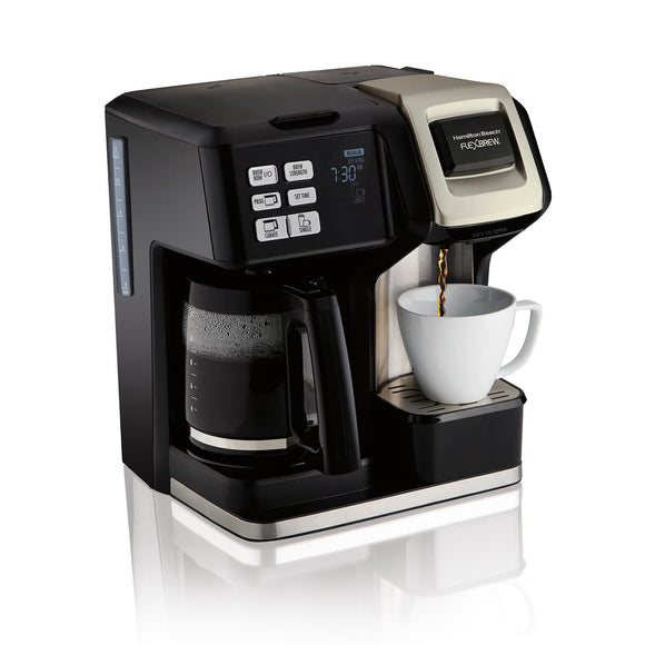 Hamilton Beach FlexBrew 2-Way Coffee Maker - Black..