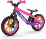 Chillafish BMXie GLOW Lightweight Balance Bike with Light-Up Wheels Pink