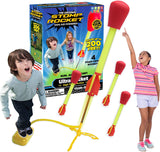 Original Stomp Rocket - Ultra Rocket Launcher for Kids - Soars 200 Feet - 4 High Flying Rockets ...
