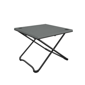 COSCO 24 Square Folding Camping Table Gray Resin and Steel Frame..