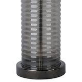 Rylie Transparent Smoke Glass Lamp