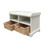Hayden Storage Bench with 2 Baskets..
