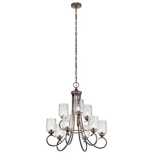 Kichler Chesterlyn 9-Light Vintage Tuscan Traditional Chandelier Item Model #82272