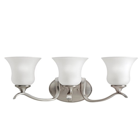Kichler 5286 Wedgeport 3 Light 24 Wide Vanity Light Bathroom Fixture..