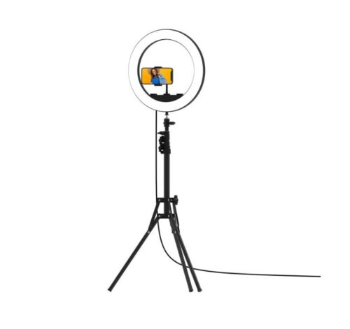 On AIR LED Studio Pro 14 Ring Light Kit with Tripod Stand and Phone Mount