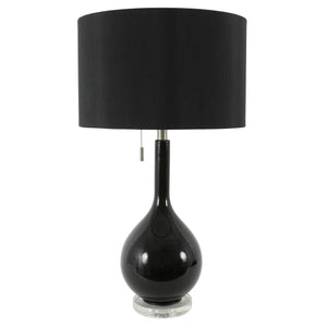 Reagan 29.5 Glass and Crystal Table Lamp..