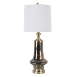 Samson Iridescent Art Glass LED Table Lamp..
